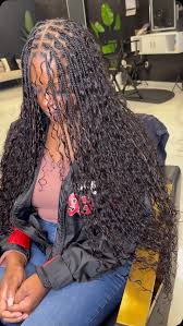 Boho box braids